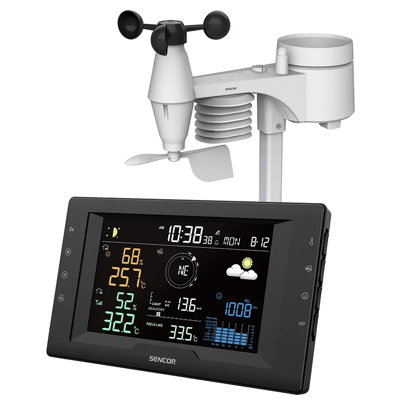 Statie Meteo Profesionala Wireless 5 in 1 Sencor