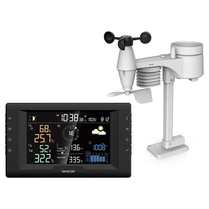 Statie Meteo Profesionala Wireless 5 in 1 Sencor