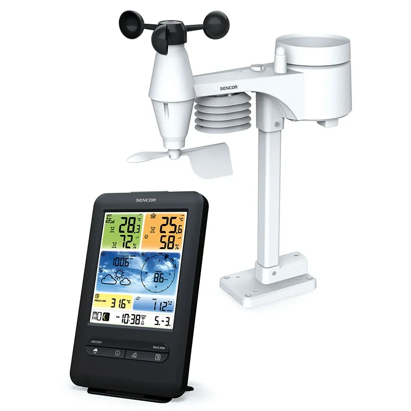 Statie  Meteo Profesionala Wifi Sws 9898 Senc