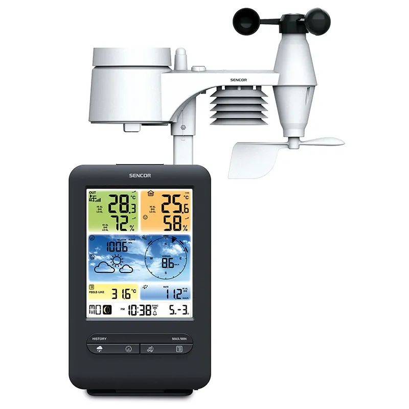 Statie  Meteo Profesionala Wifi Sws 9898 Senc