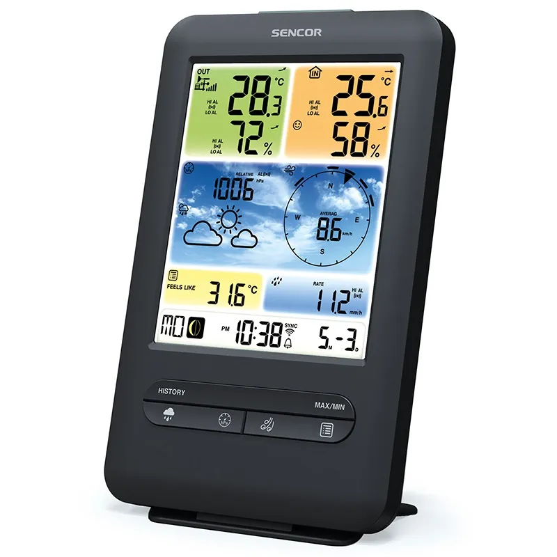 Statie  Meteo Profesionala Wifi Sws 9898 Senc