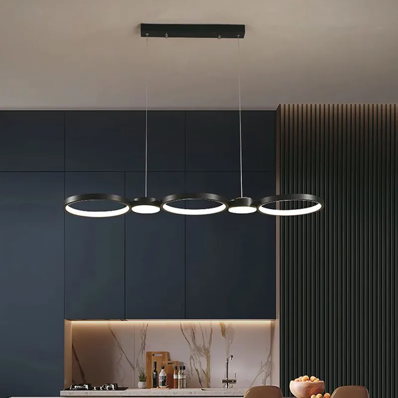 Candelabru LED 38W 4000K 95X100CM - Negru