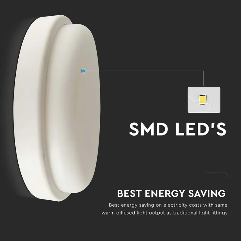 Plafoniera LED 12W IP54 3000K
