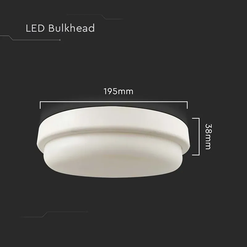 Plafoniera LED 18W IP54 3000K
