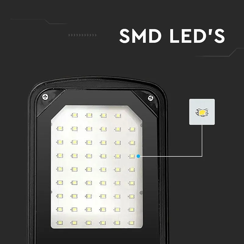 Corp Iluminat Stradal LED 50W 4000K - Negru