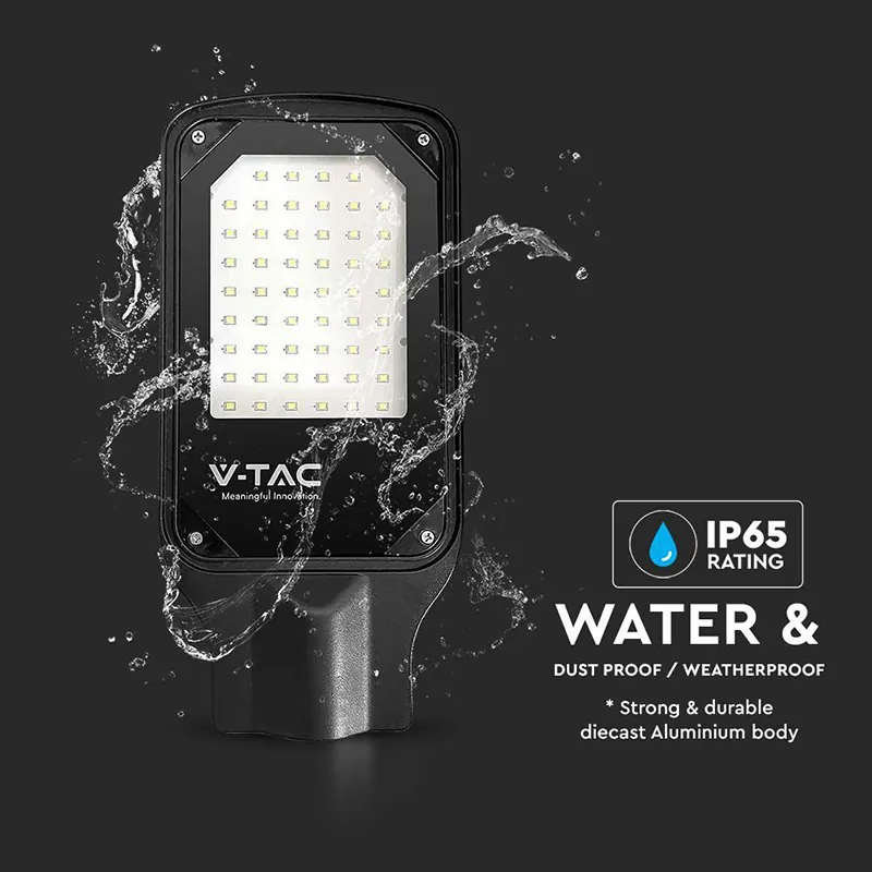 Corp Iluminat Stradal LED 50W 6500K - Negru
