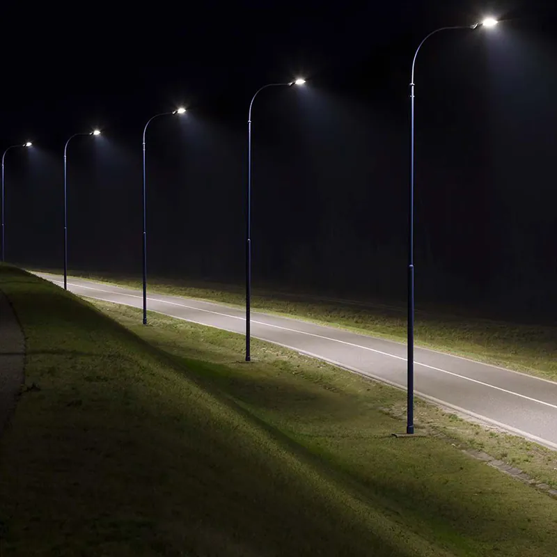 Corp Iluminat Stradal LED 100W 4000K - Negru