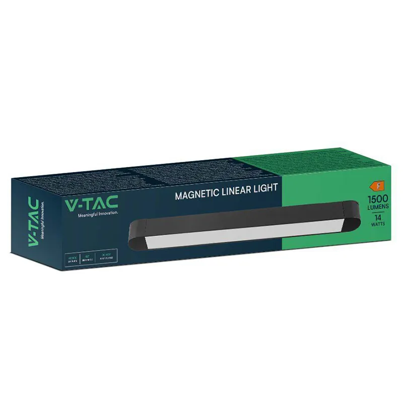 Corp LED Magnetic 14W 4000K - Negru