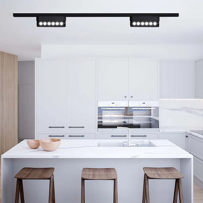 Corp LED Magnetic 5W 3000K - Negru