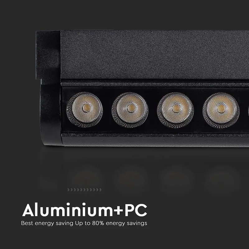 Corp LED Magnetic 5W 3000K - Negru