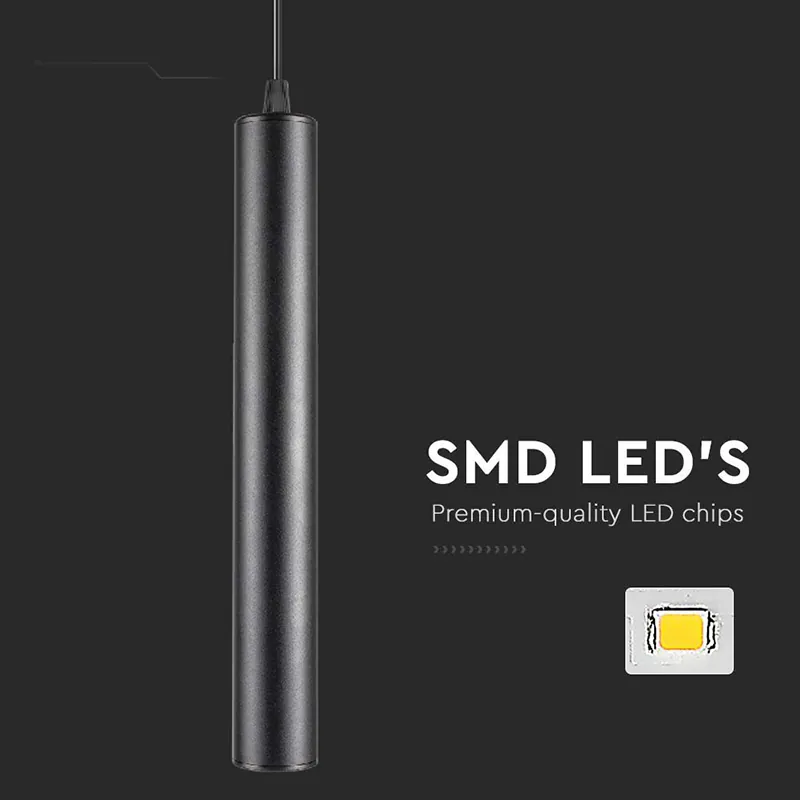 Corp LED Magnetic 15W 3000K - Negru