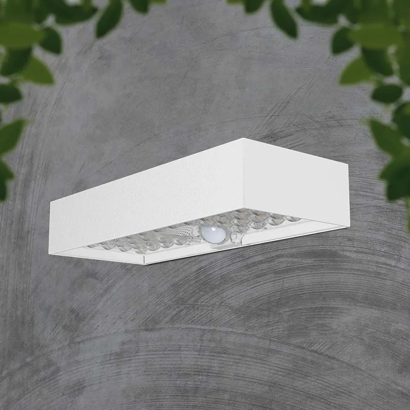 Lampa Exterioara 6W IP65 4000K Incarcare Solara - Alb