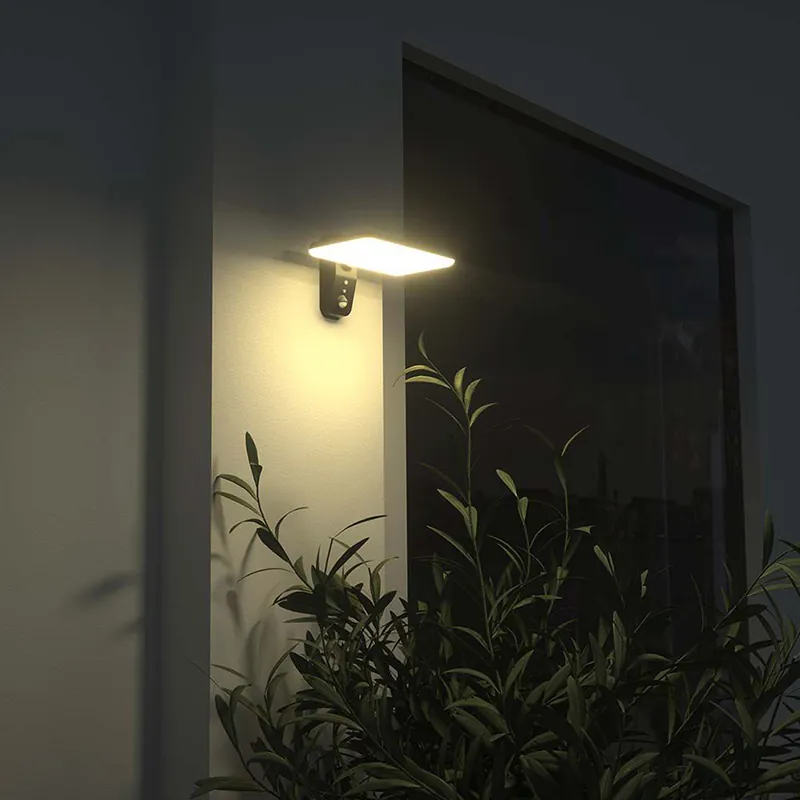 Lampa Exteriora Solara 15W 4000K - 6000K - Negru
