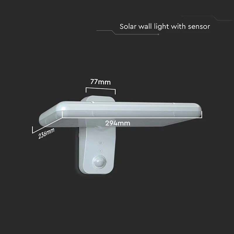 Lampa Exteriora Solara 15W 4000K - 6000K - Alb