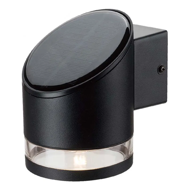Lampa LED cu Incarcare Solara 1W IP54 3000K - Negru