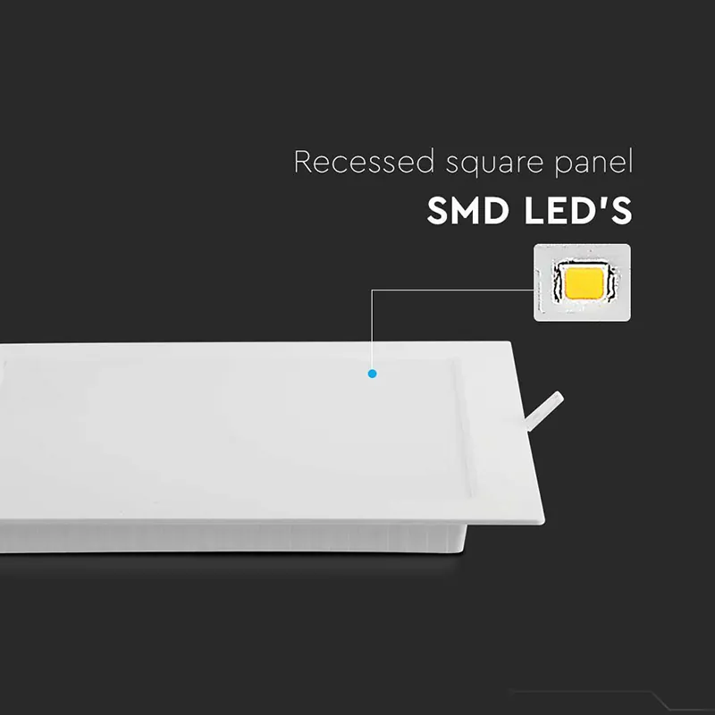 Panou LED 6W  Incorporabil 4000K Alb Neutru