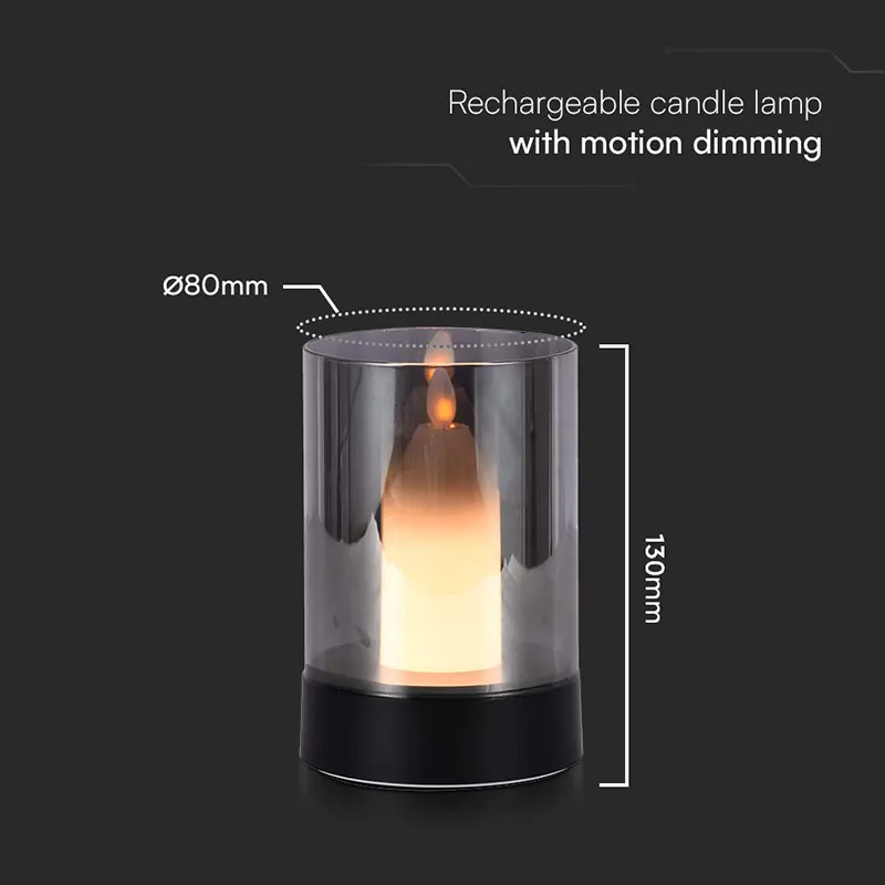 Lampa LED Model Lumanare 3000K - Fumuriu