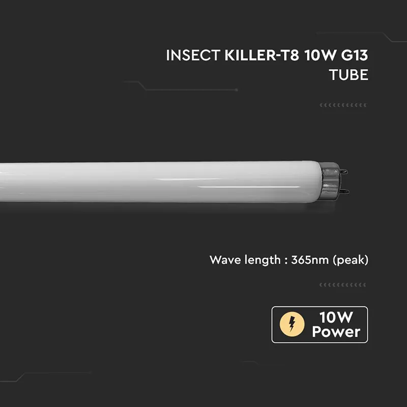 Rezerva Tub T8 UV Anti-Insecte 10W 15X345MM