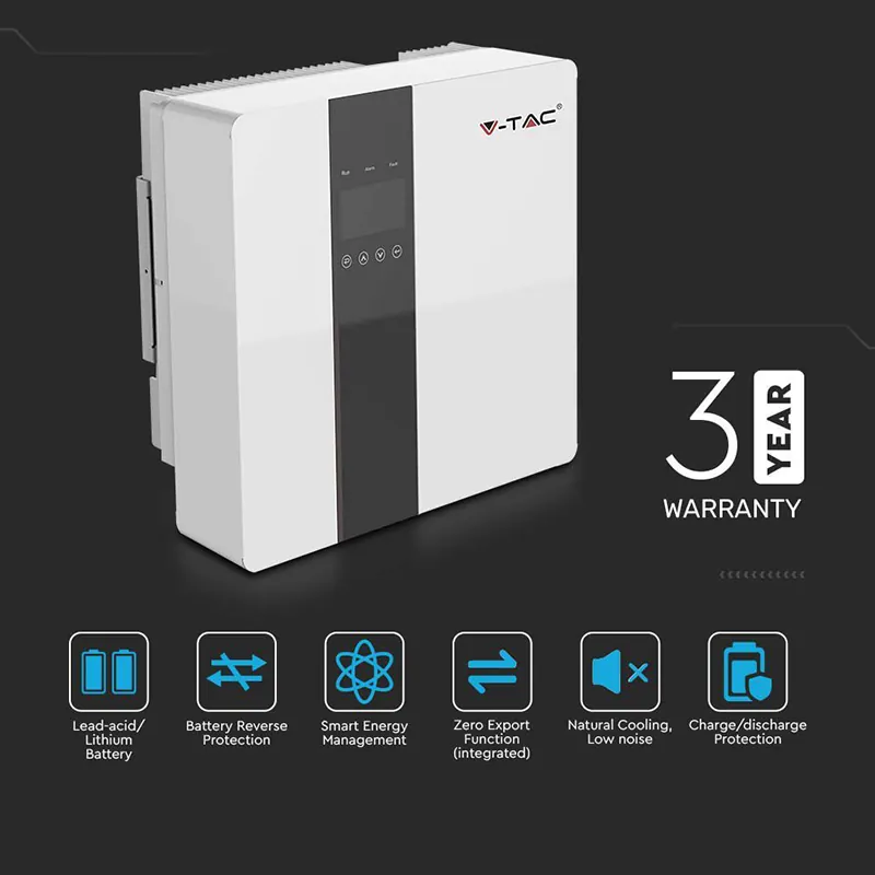 Invertor Solar 3.6KW Hybrid On Grid/Off Grid Monofazat IP65 LICHI25
