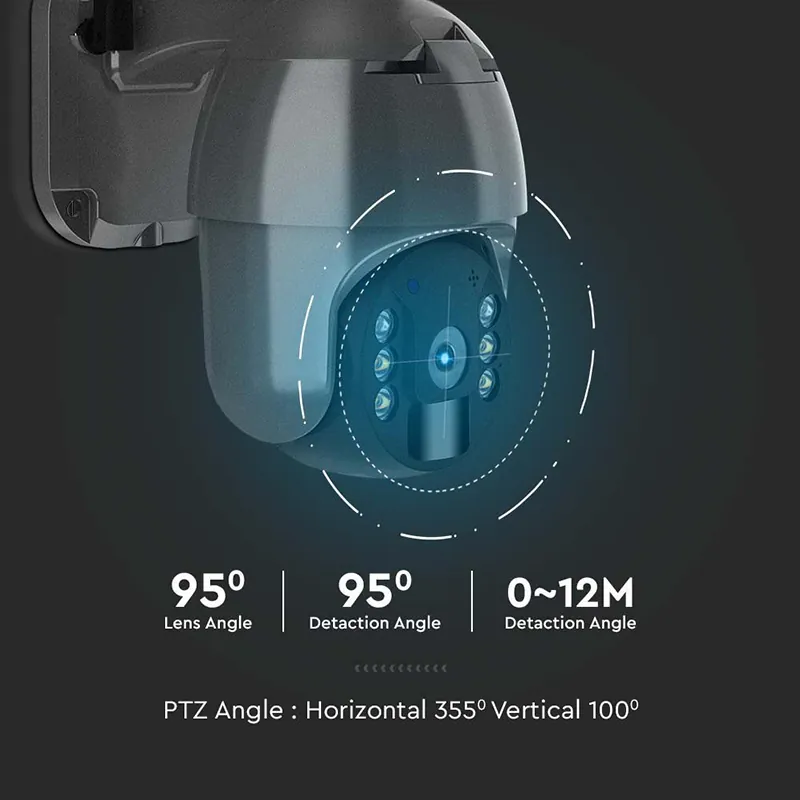 Camera HD Solara Smart Wifi - Negru