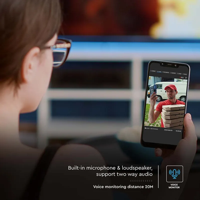 Camera HD Solara Smart Wifi - Negru