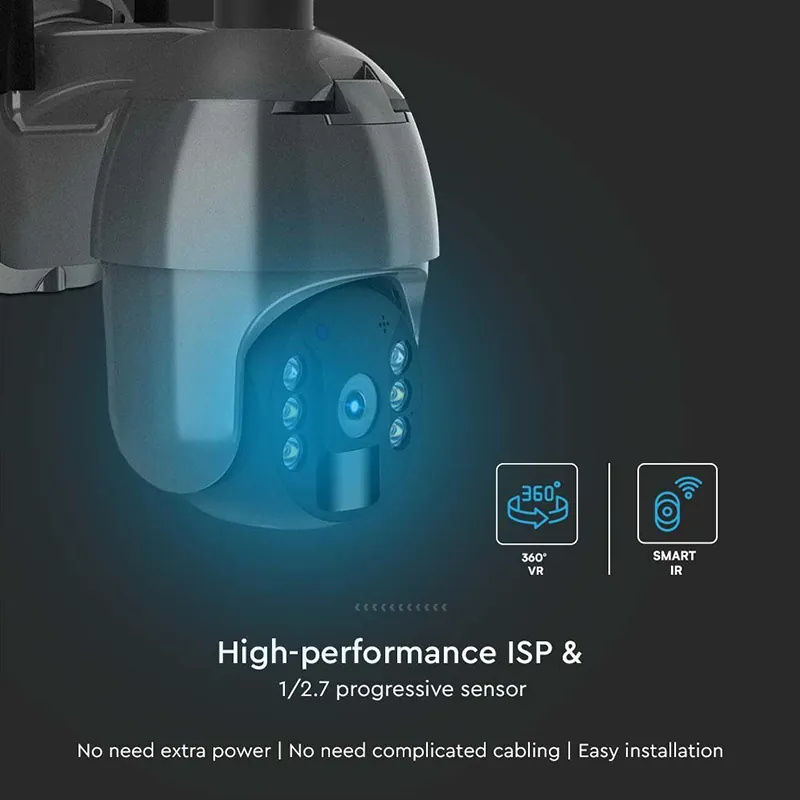 Camera HD Solara Smart Wifi - Negru