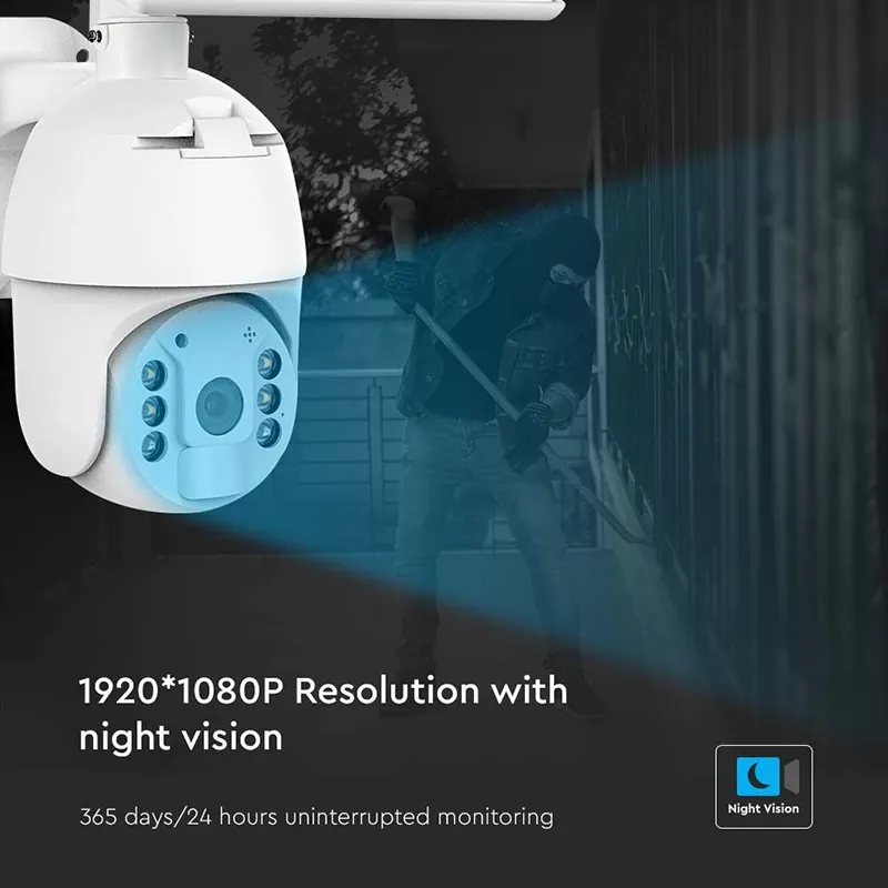 Camera HD Solara Smart Wifi - Alb