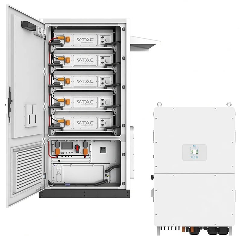Kit invertor hibrid 125 kW si acumulator 261 kWh