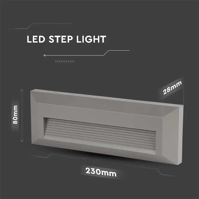 Corp Iluminat LED pentru Scari 3W 4000K Alb Neutru