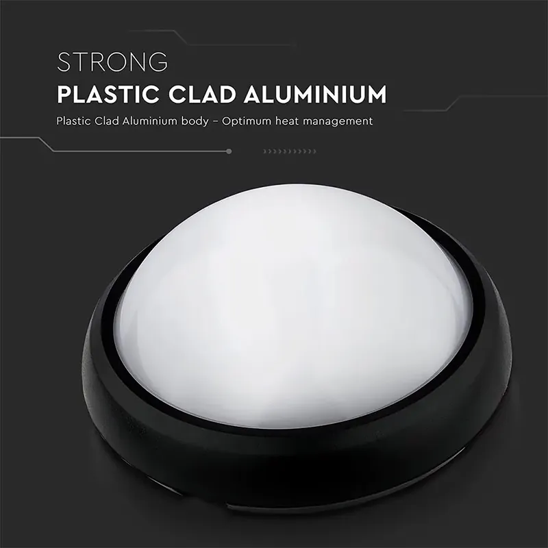 Aplica Rotunda LED 12W IP54 3000K Alb Cald