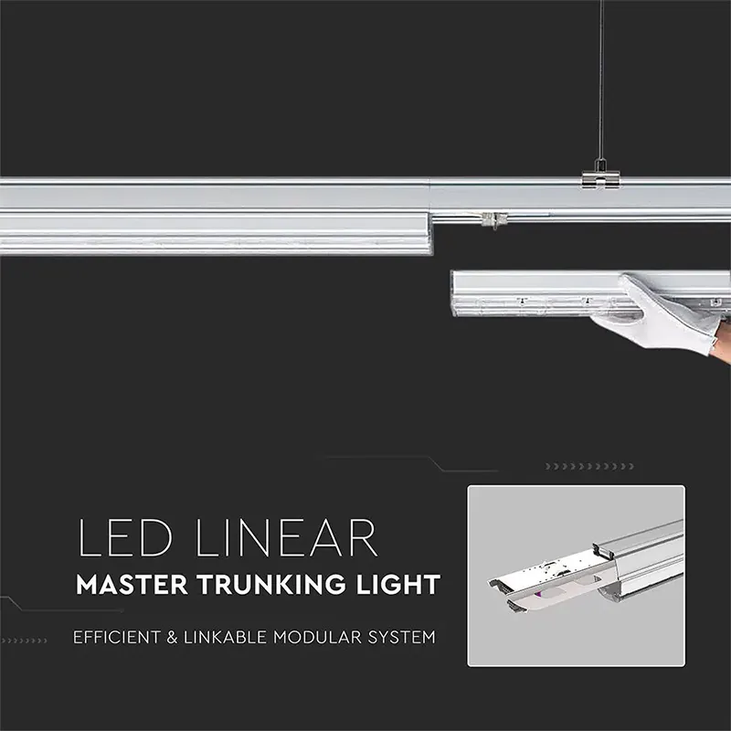 Corp Iluminat Liniar 50W 150CM 4000K Alb Neutru