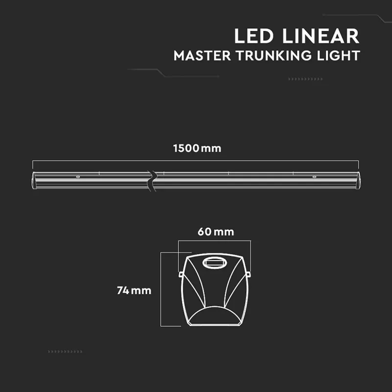Corp Iluminat LED Linear 50W 4000K