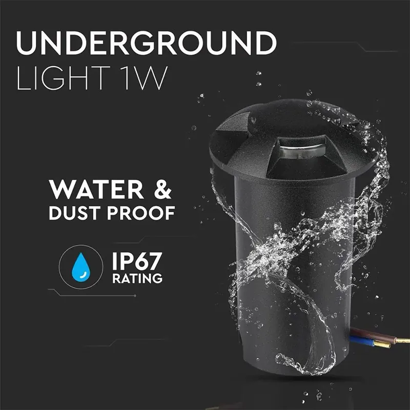 Spot LED Steplight 1W 6400K Alb Rece