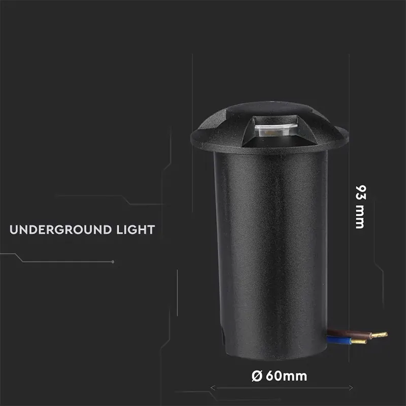 Spot LED Steplight 1W 6400K Alb Rece