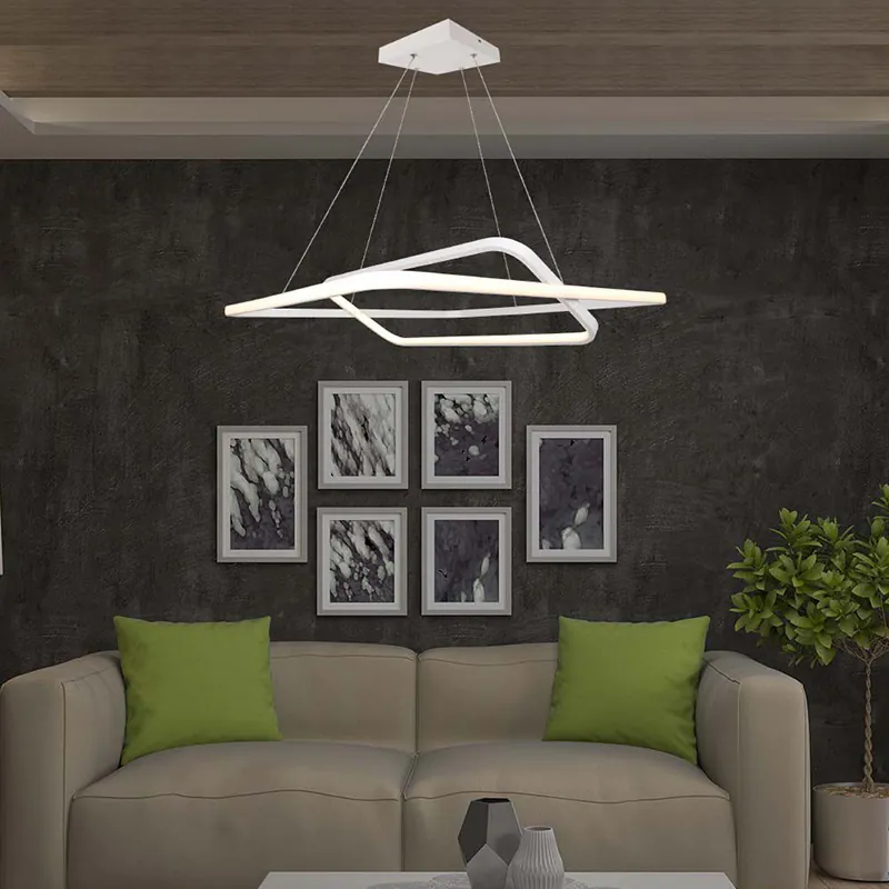 Candelabru LED Dimabil 50W 3000K 60X60X120CM - Alb