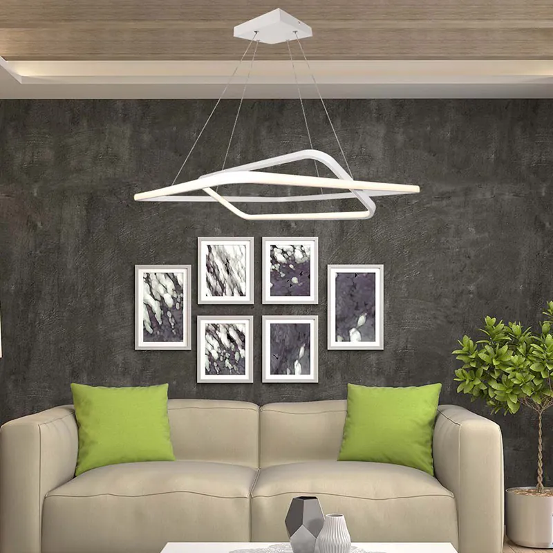 Candelabru LED Dimabil 50W 4000K 60X60X120CM - Alb