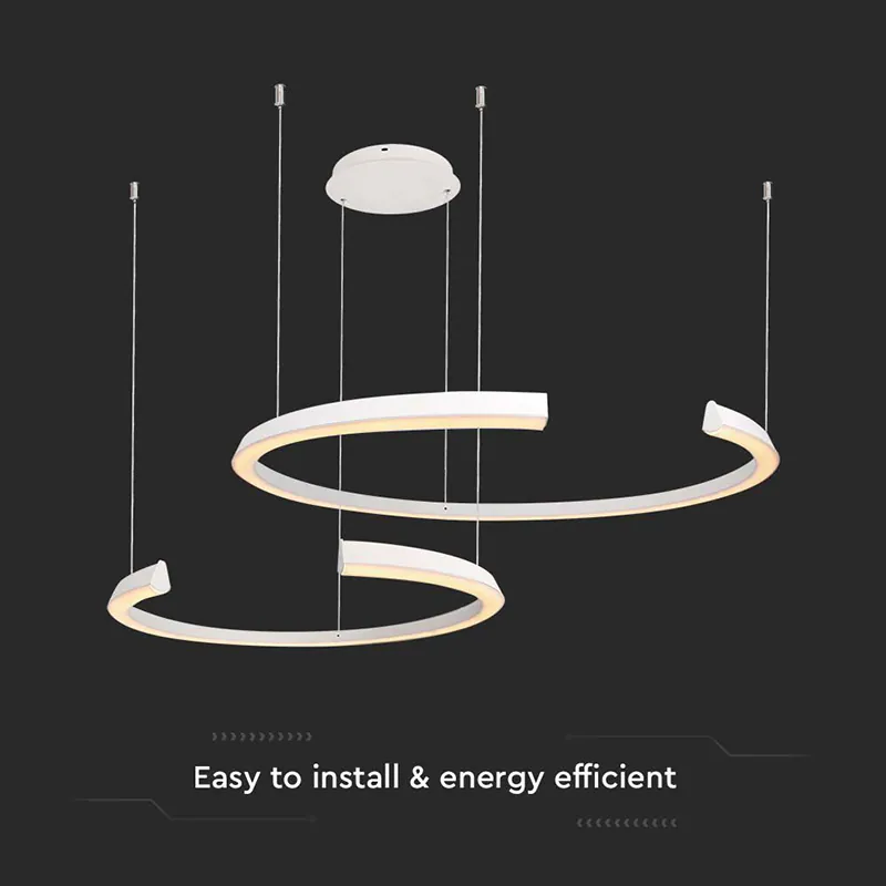 Candelabru LED Dimabil 50W 3000K 110X80X120CM - Alb