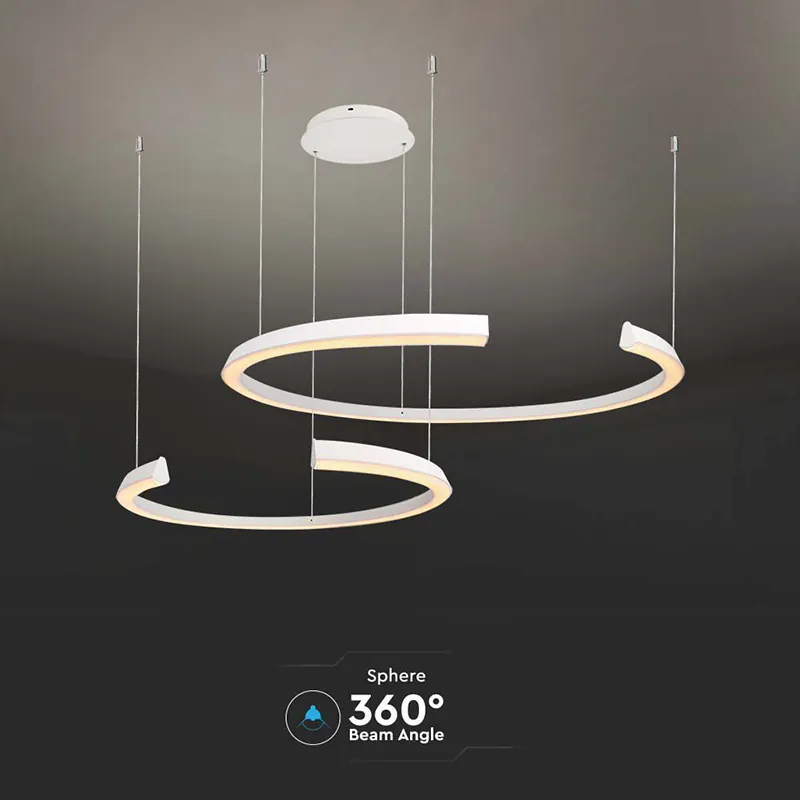 Candelabru LED Dimabil 50W 4000K 110X80X120CM - Alb