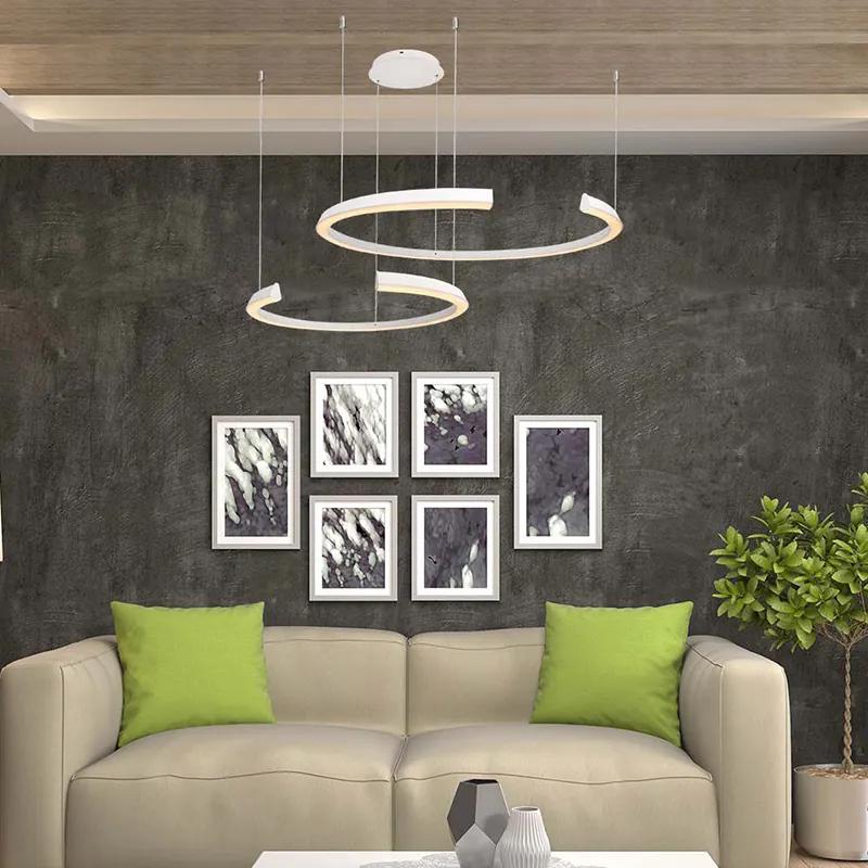Candelabru LED Dimabil 50W 4000K 110X80X120CM - Alb
