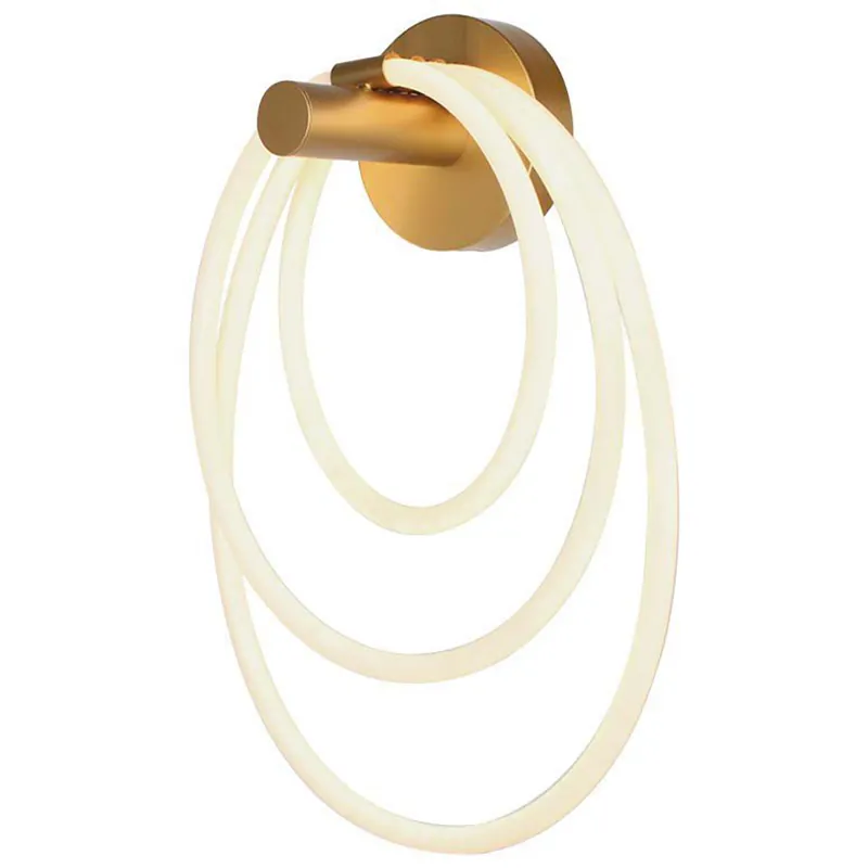 Lampa LED Montaj Perete 36W 3000K - Auriu