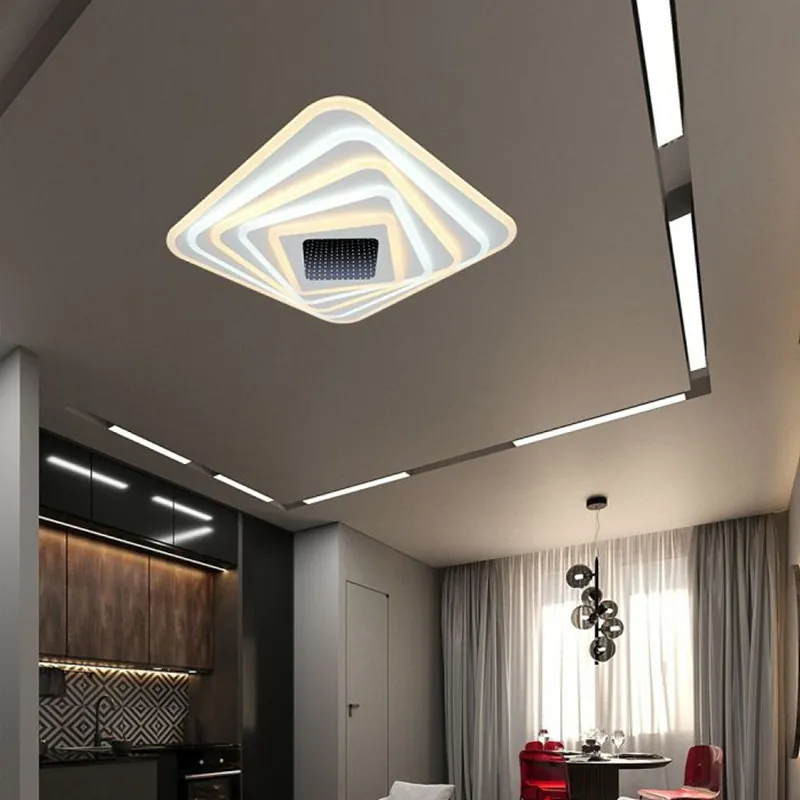 Corp Iluminat Decorativ Dimabil 150W 3000K + 6000K - Alb