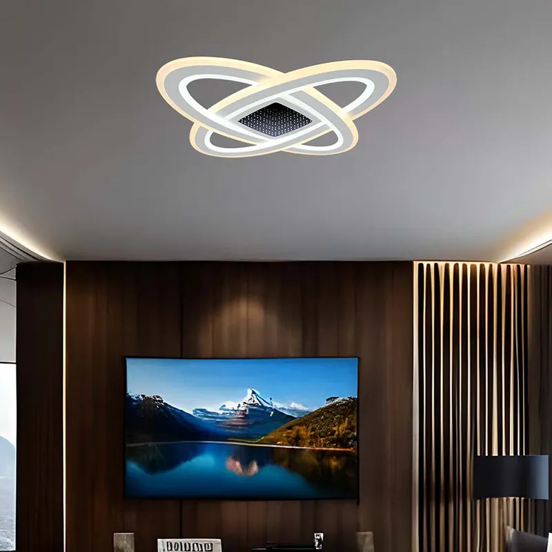 Corp Iluminat Decorativ Dimabil 130W 3000K + 6000K - Alb