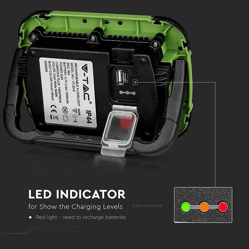 Reflector Portabil 20W IP44 4000K, Cip Samsung