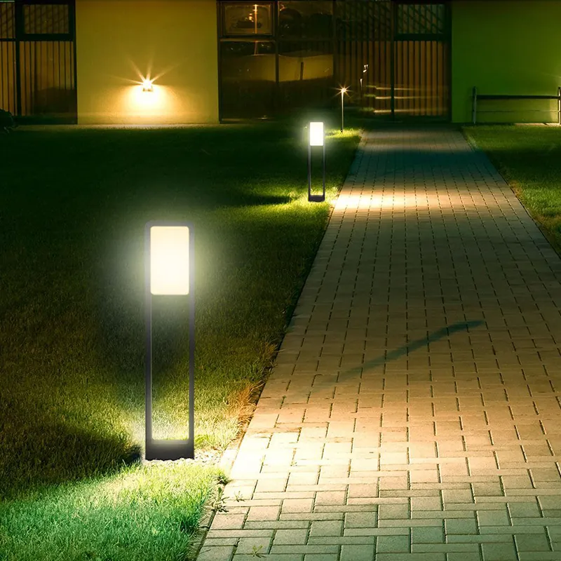 Lampa LED Gradina 10W IP65 3000K - Negru