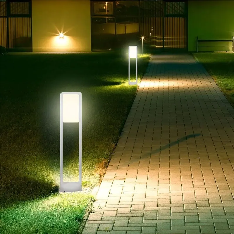 Lampa Iluminat Gradina 10W IP65 3000K Alb Cald - Alb