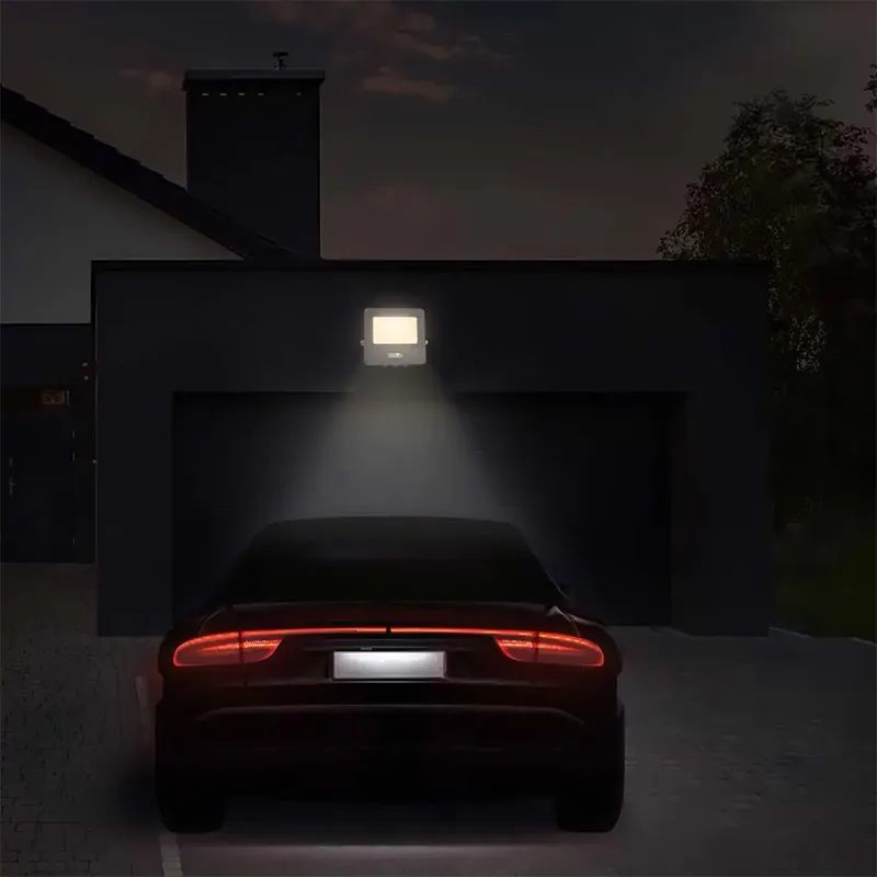Reflector LED SMD 10W 6400K IP65 cu Senzor Miscare - Alb