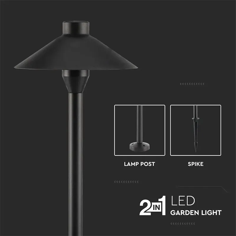 Lampa LED 7W Exterior Tip Stalp/Tarus IP65 4000K