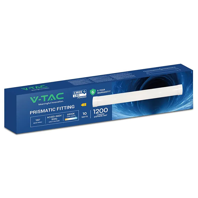 Corp Iluminat LED 10W 30CM 120LM/W 6500K Alb Rece Cip Cree
