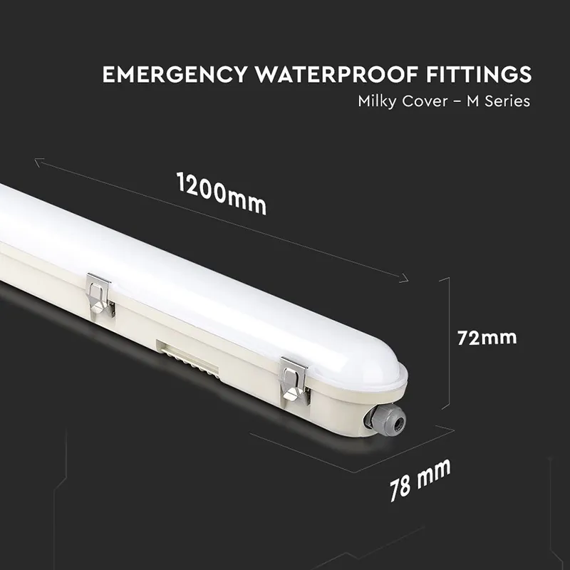 Corp Iluminat LED 36W 120CM cu cu Senzor Miscare 6400K