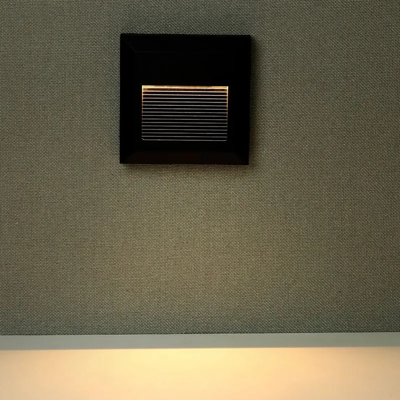 Corp Iluminat LED pentru Scari 2W 3000K Alb Cald